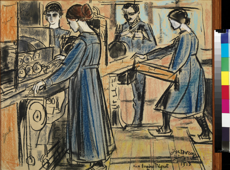 Jan Toorop 1918 aan Eugene Mignot